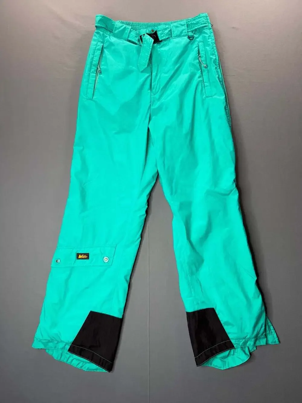 Vintage REI Ultrex Burlington Insulated Ski Pants Teal Women's Size 12